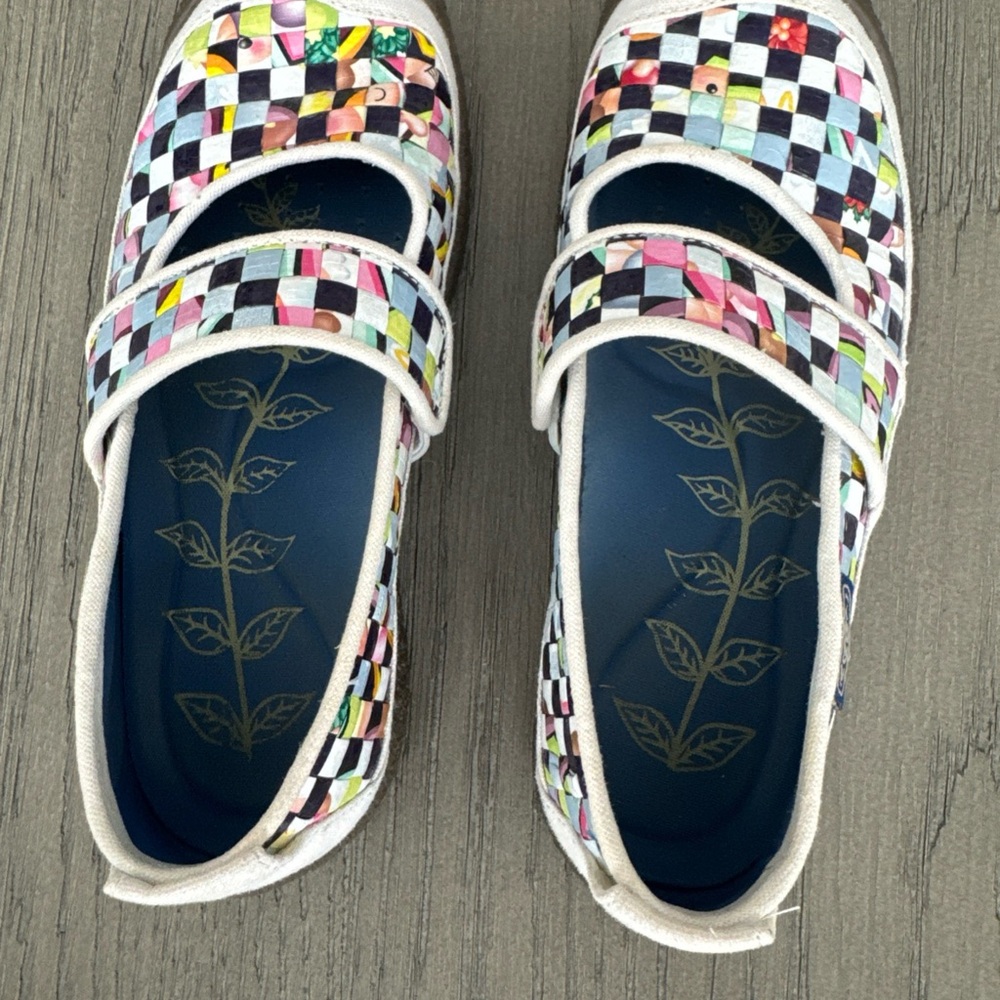 Keen Harvest Woven Rice Bag Mary Jane Shoes Sz 6.5 - Picture 4 of 12